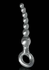 Icicles No 67 Beaded Glass Anal Bead